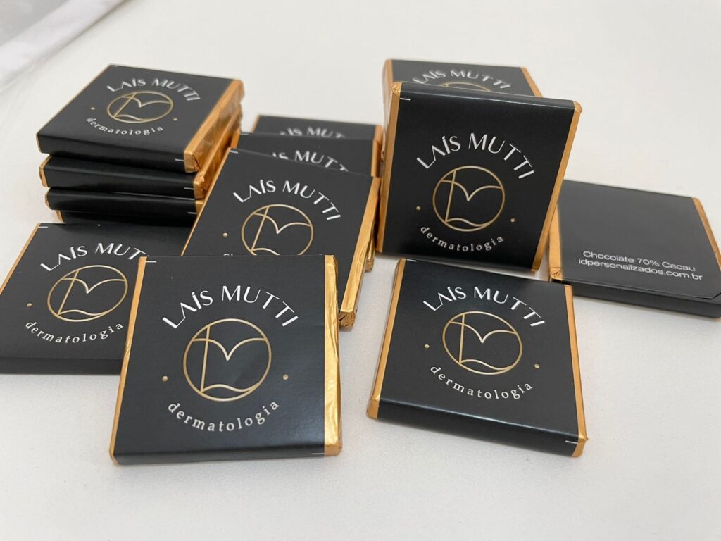 Chocolates corporativos com logotipo personalizado (12) Brindes cooperativos em Xique-Xique - BA