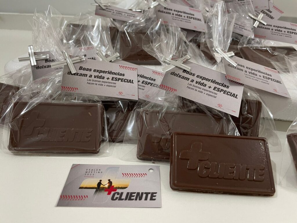 Chocolates corporativos com logotipo personalizado (15) Brindes cooperativos em Xique-Xique - BA