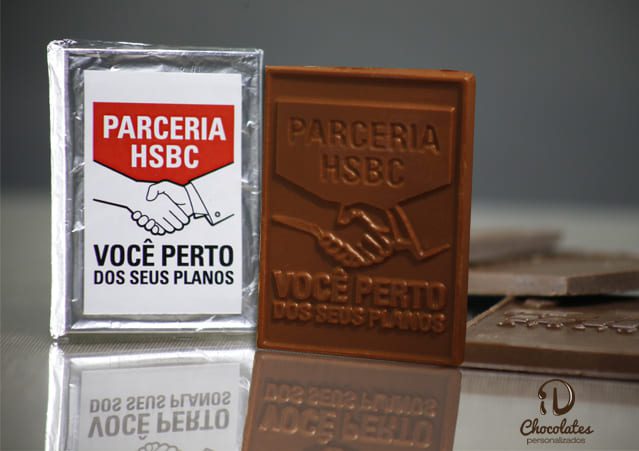 Chocolates corporativos com logotipo personalizado (49) Brindes cooperativos em Palestina - CE
