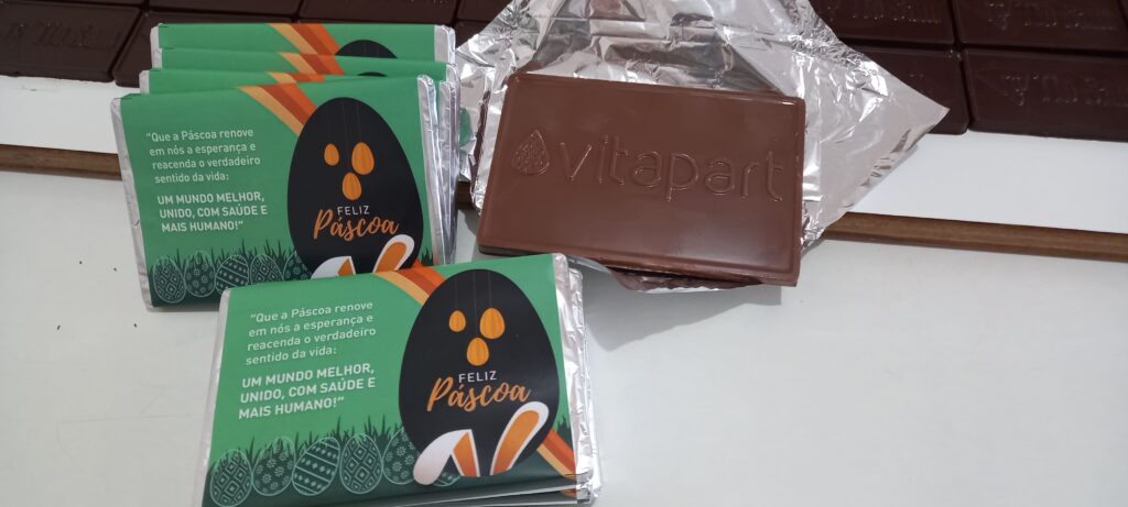 Chocolates corporativos com logotipo personalizado (5) Brindes cooperativos em Ibaretama - CE