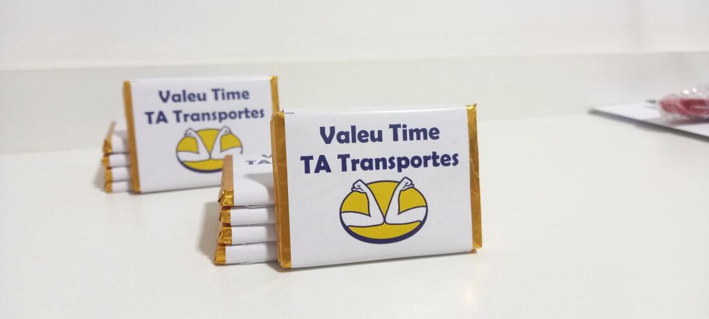 Chocolates corporativos com logotipo personalizado (6) Brindes cooperativos em Ibaretama - CE