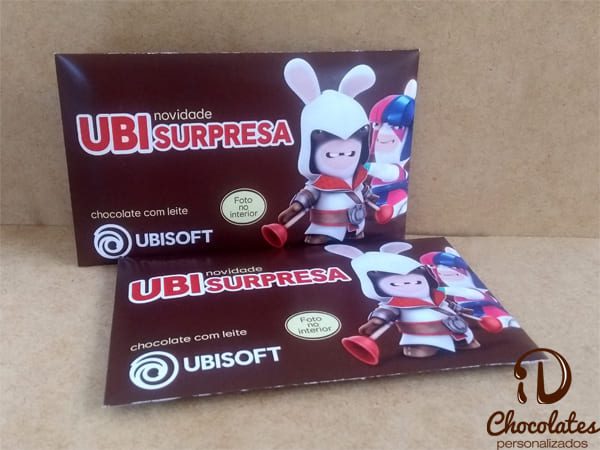 Chocolates corporativos com logotipo personalizado (60) Brindes cooperativos em Palestina - CE