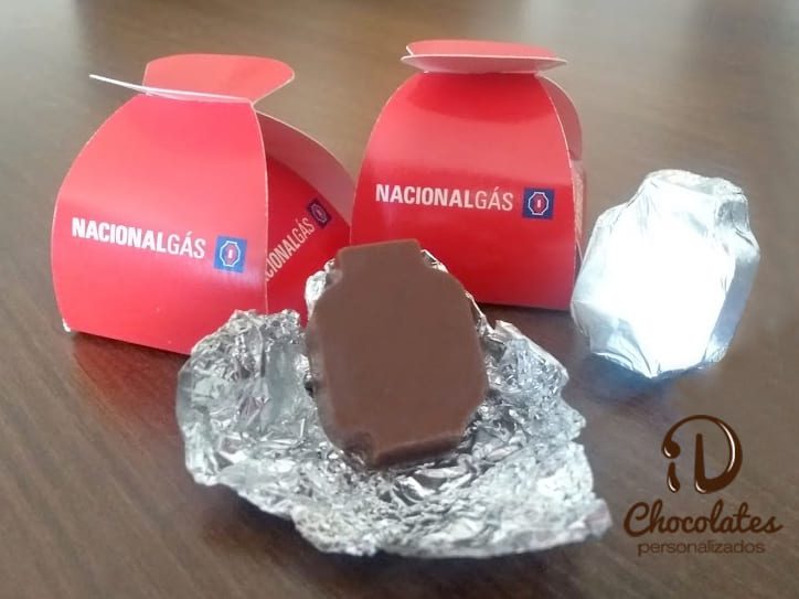 Chocolates corporativos com logotipo personalizado (73) Brindes cooperativos em Palestina - CE