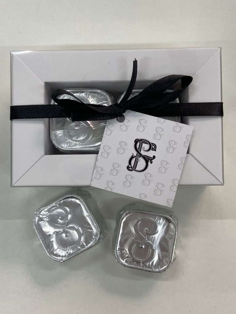 Caixinha com 2 branca