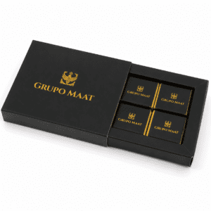 Caixa 100% personalizada + 4 barras com cinta adesiva